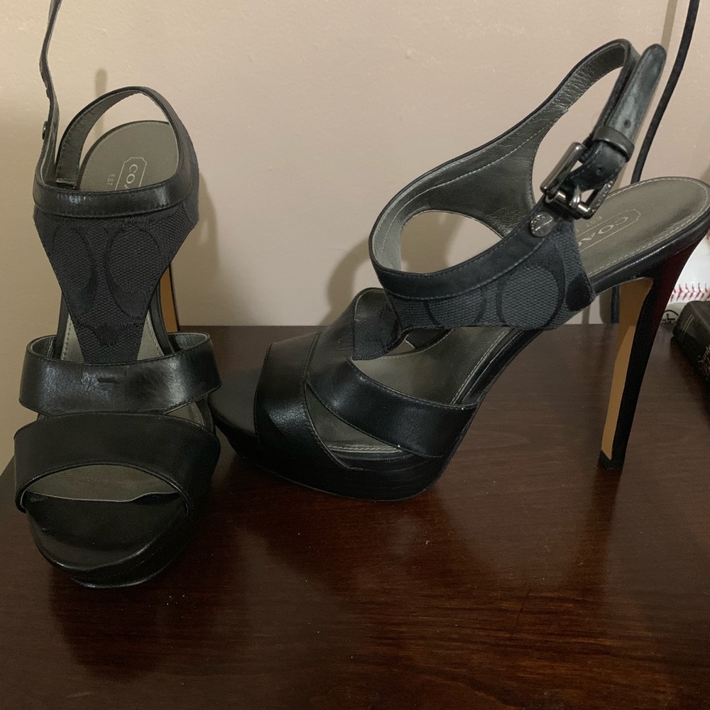 Sandals platforms high heels